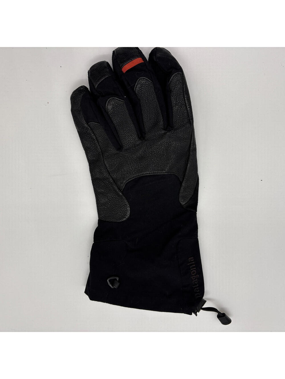 Patagonia Men's Glove Size Large Black Leather Palm LEFT GLOVE ONLY